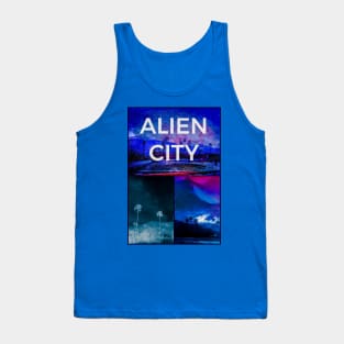 Cosmic City Poster Tank Top